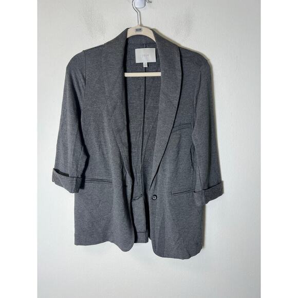 Joie Gray 3/4 Sleeve Jacket Sz S - Picture 1 of 3